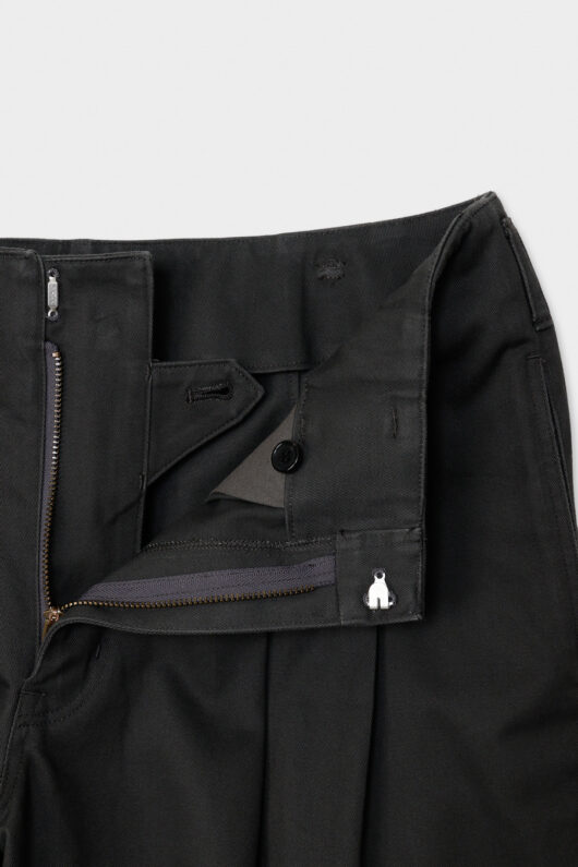 DOUBLE TUCKED WIDE TAPERED PANTS - Image 8