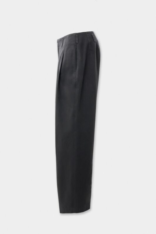 DOUBLE TUCKED WIDE TAPERED PANTS - Image 3