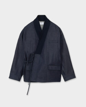 SUVIN SELVEDGE HAORI JACKET