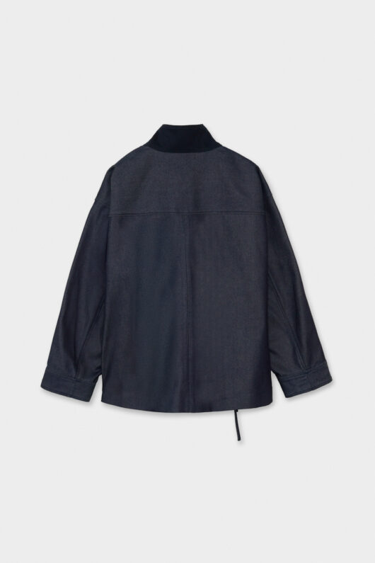 SUVIN SELVEDGE HAORI JACKET - Image 2