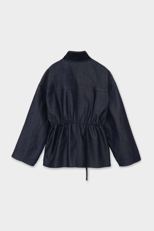 DRAWSTRING DENIM HAORI - Image 2