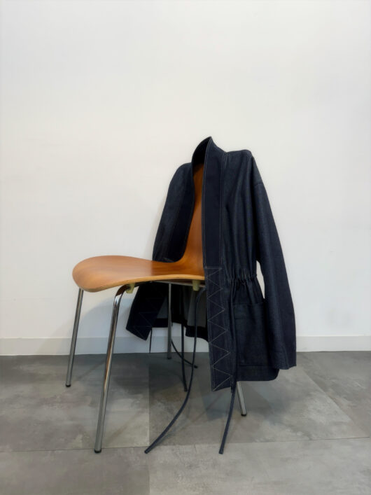 DRAWSTRING DENIM HAORI - Image 11