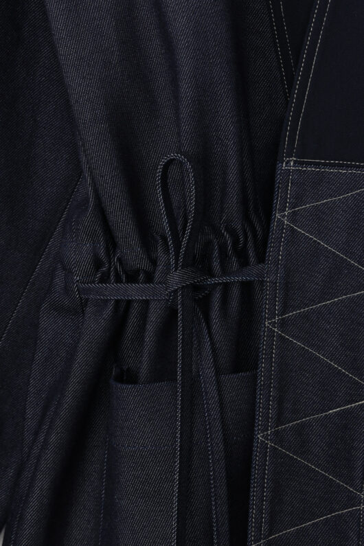 DRAWSTRING DENIM HAORI - Image 3
