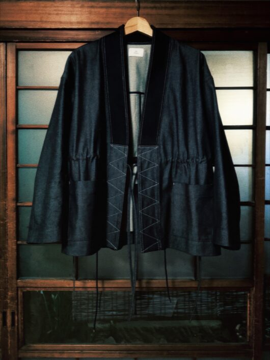 DRAWSTRING DENIM HAORI - Image 9